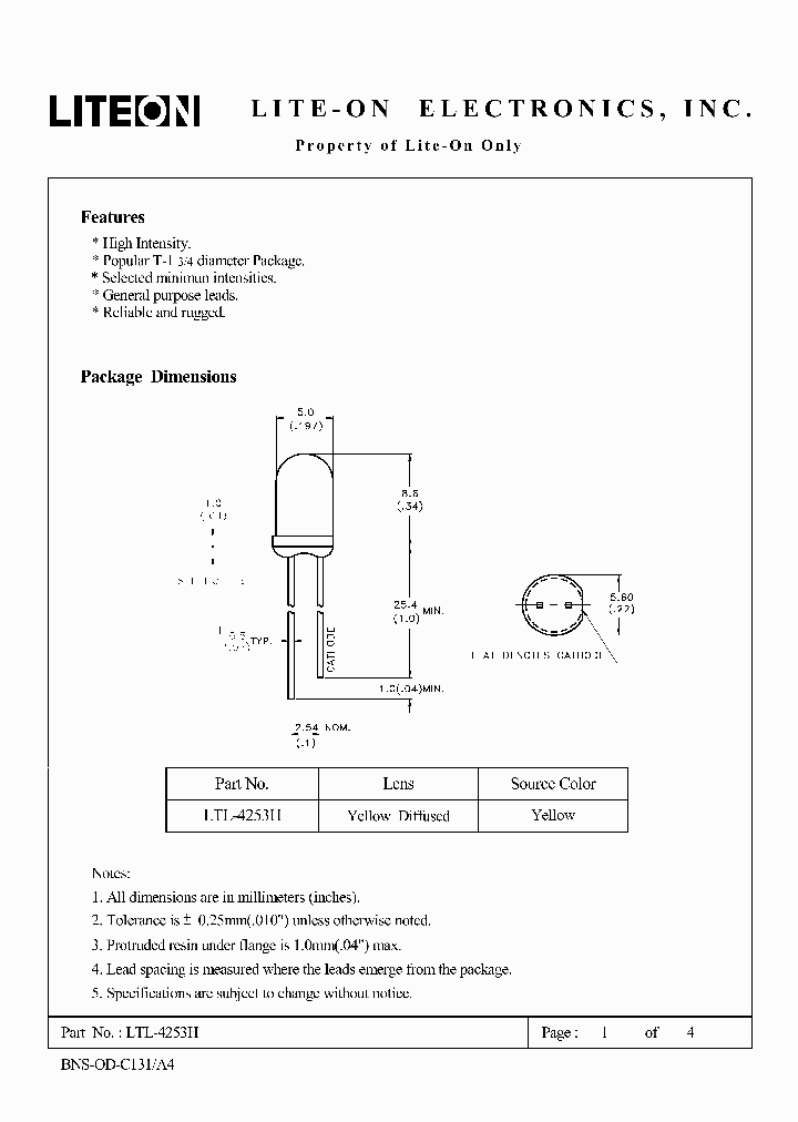 LTL-4253H_8850212.PDF Datasheet