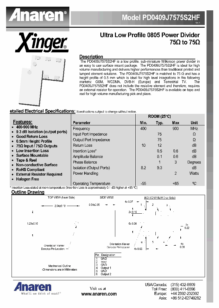 PD0409J7575S2HF_8851369.PDF Datasheet