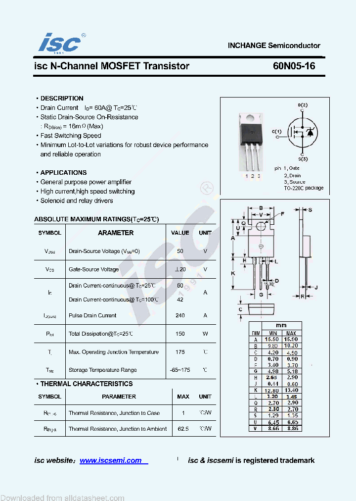 60N05-16_8856798.PDF Datasheet