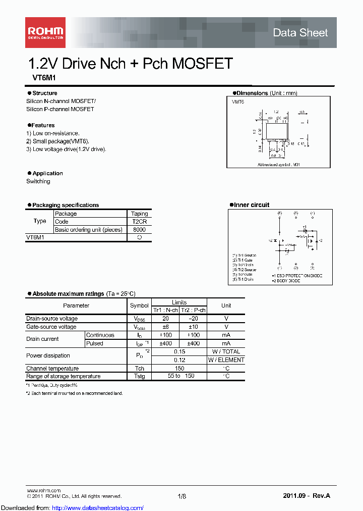 VT6M1T2CR_8865003.PDF Datasheet