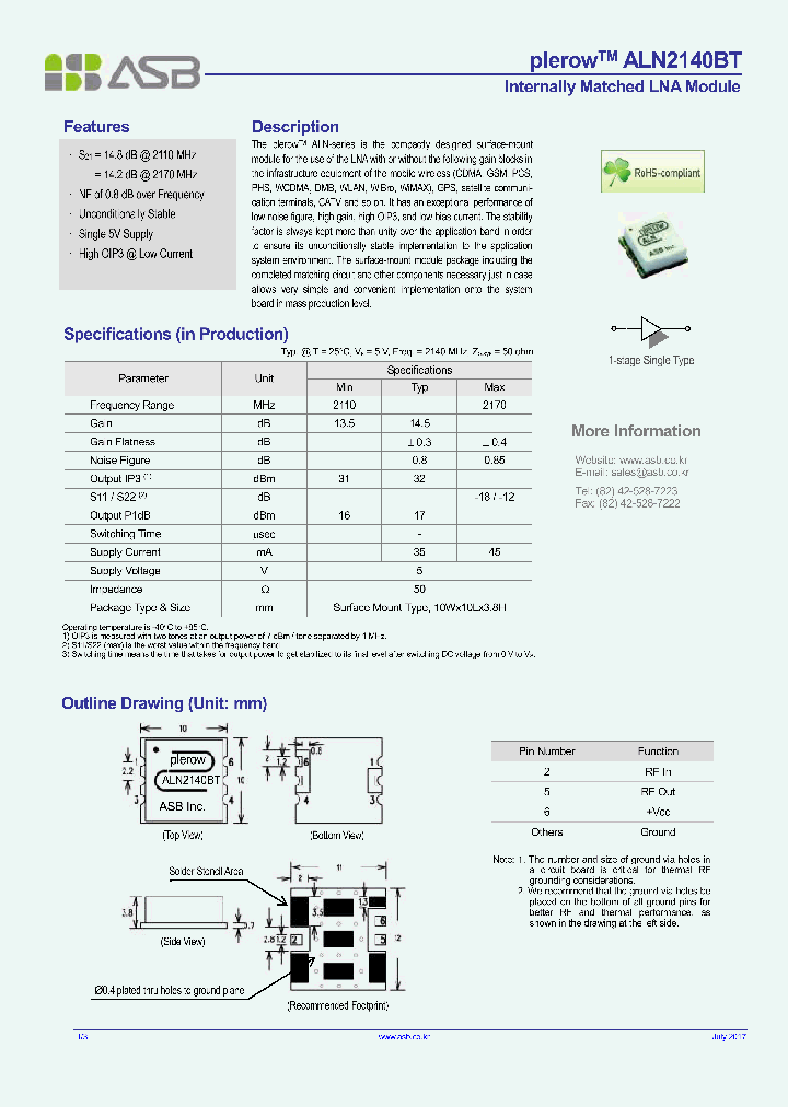 ALN2140BT_8869676.PDF Datasheet