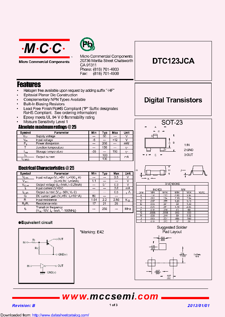 DTC123JCA_8870012.PDF Datasheet