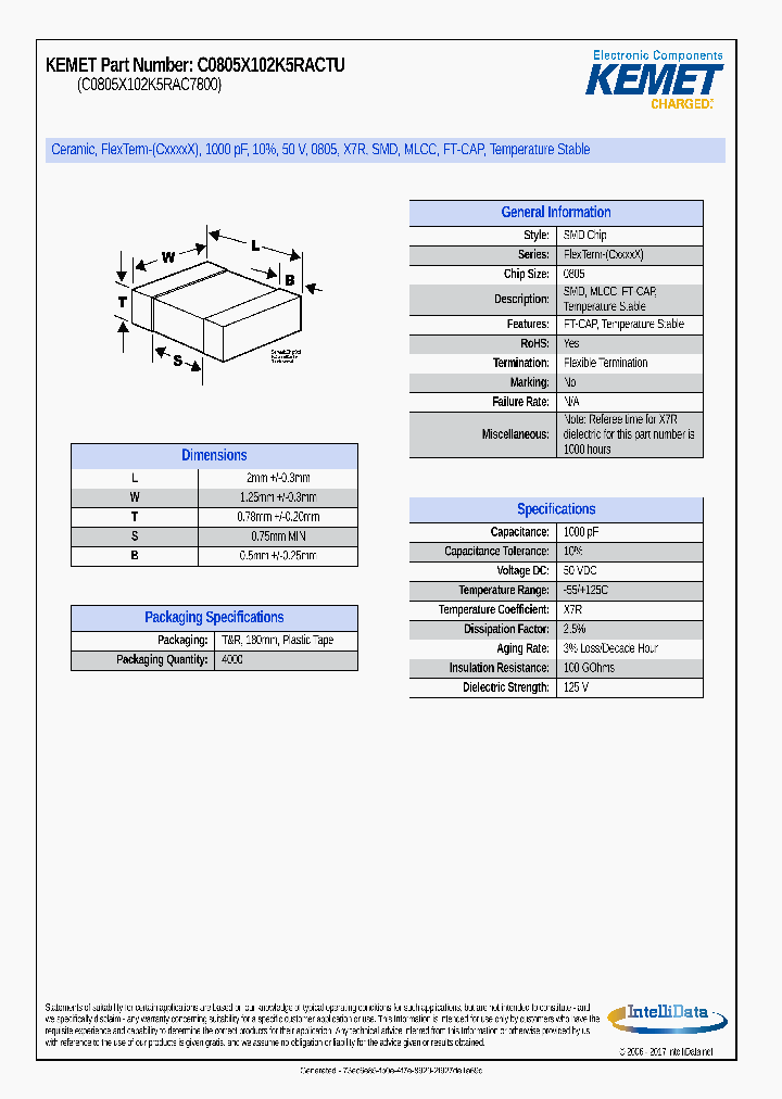 C0805X102K5RACTU_8870982.PDF Datasheet