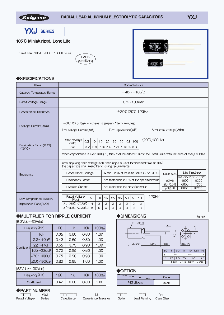 25YXJ470M10X125_8873794.PDF Datasheet