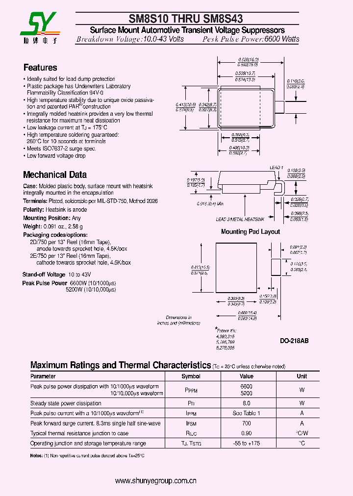 SM8S30_8876613.PDF Datasheet