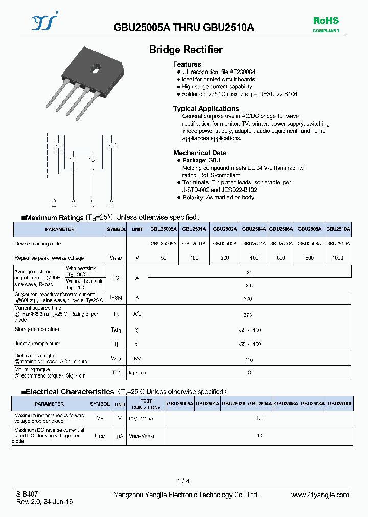 GBU25005A_8880682.PDF Datasheet