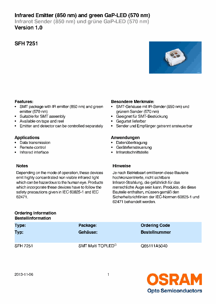 SFH7251_8883872.PDF Datasheet
