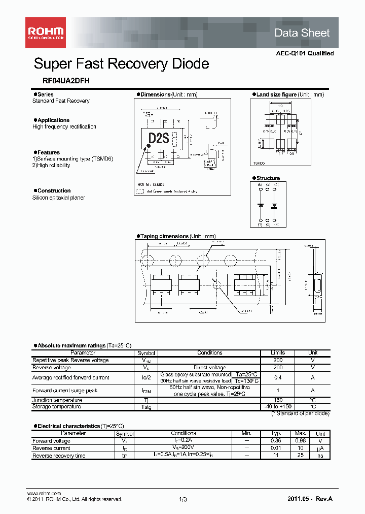 RF04UA2DFH_8888382.PDF Datasheet