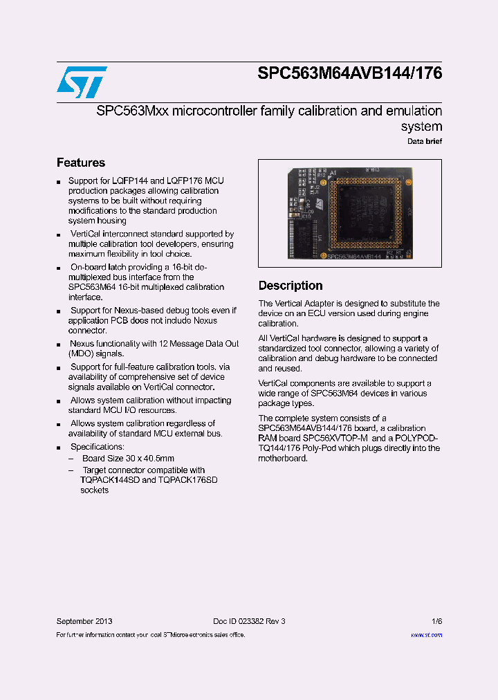 SPC563M64AVB144_8894418.PDF Datasheet