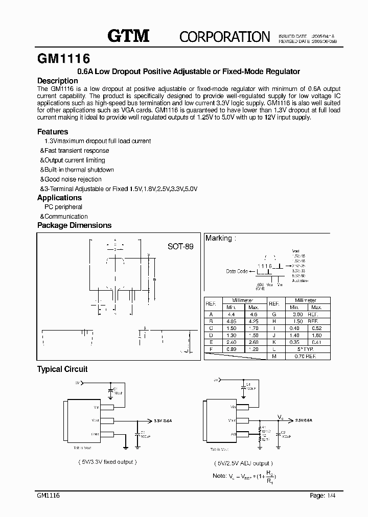 GM1116_8894429.PDF Datasheet