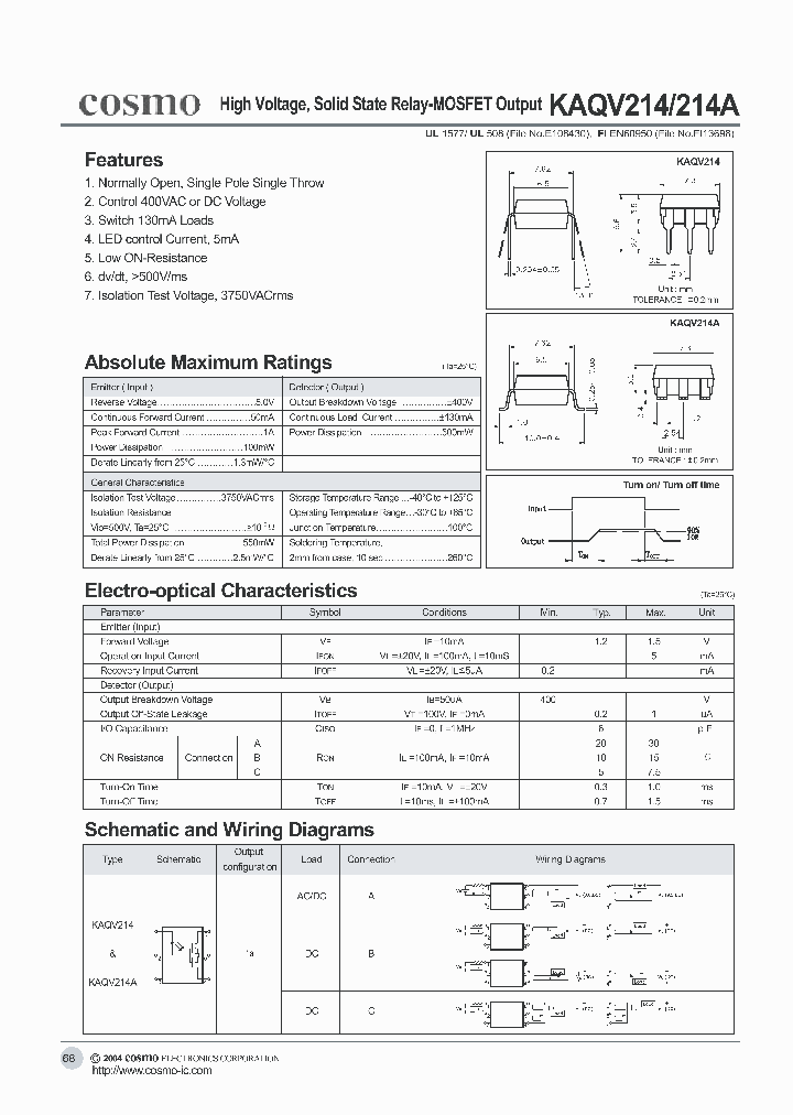 KAQV214_8905957.PDF Datasheet