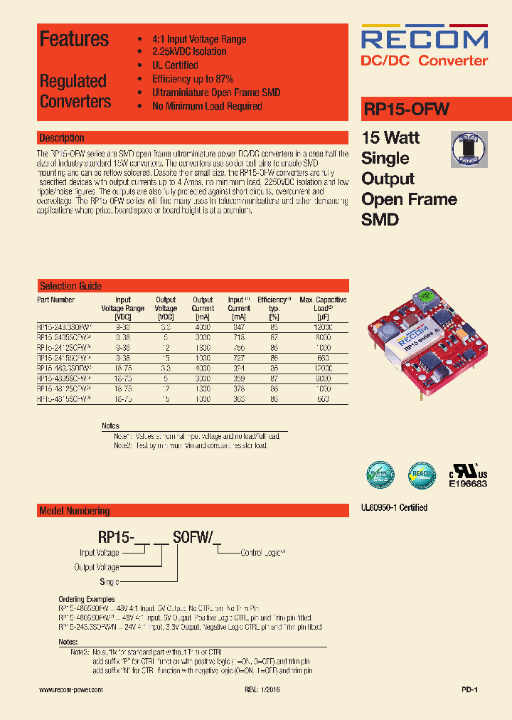 RP15-OFW_8916721.PDF Datasheet