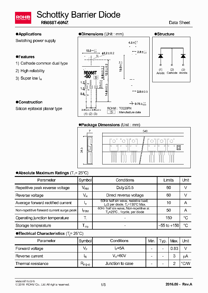 RB088T-60NZ_8916950.PDF Datasheet