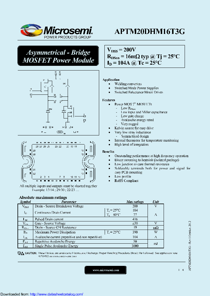 APTM20DHM16T3G_8917340.PDF Datasheet