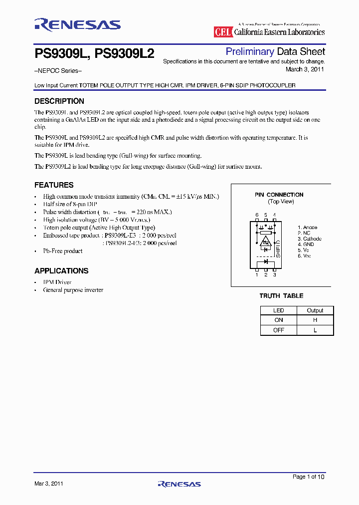PS9309L2-E3_8917808.PDF Datasheet