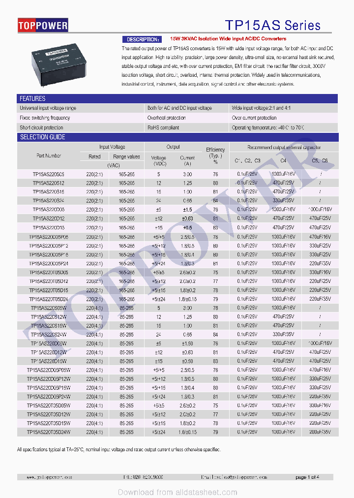 TOPPOWER_8917918.PDF Datasheet