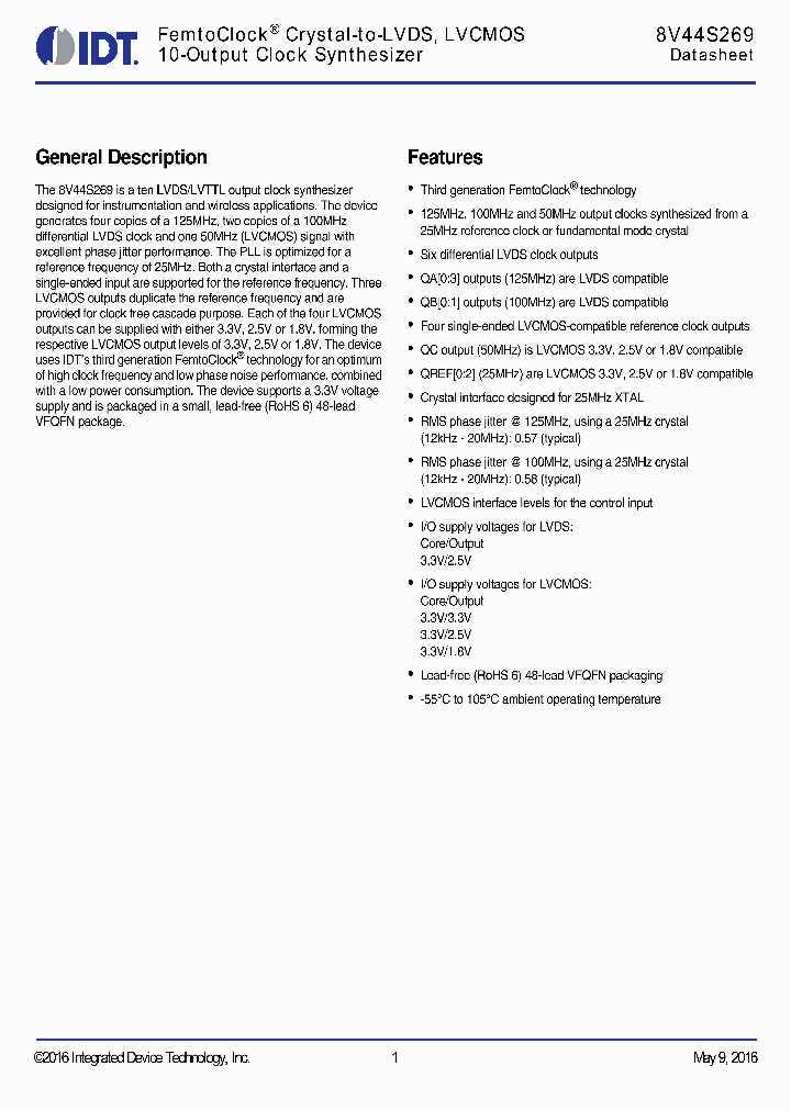 8V44S269NLGI8_8918137.PDF Datasheet