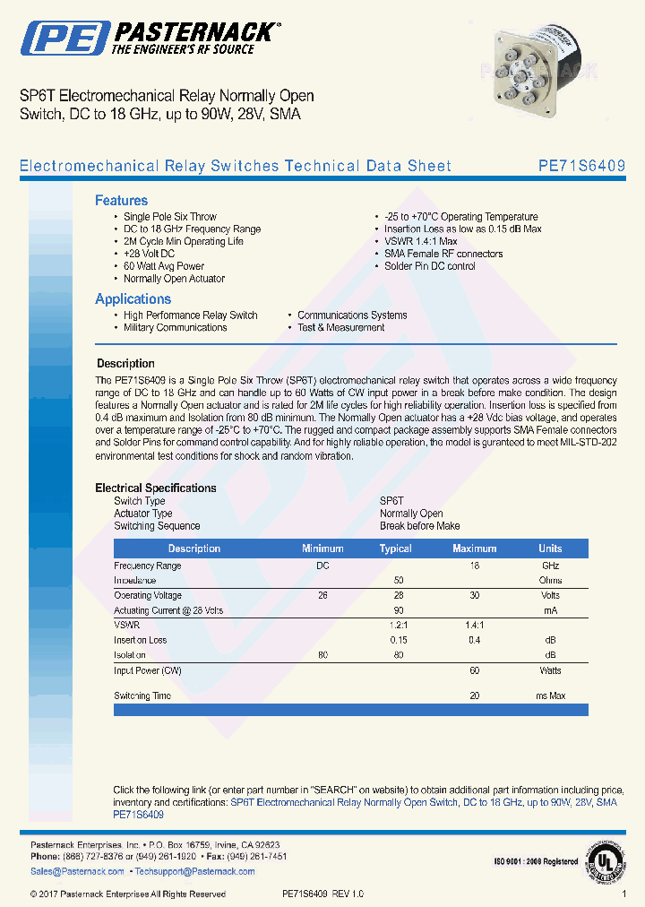 PE71S6409_8920426.PDF Datasheet