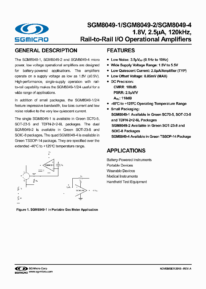 SGM8049-1BXC5GTR_8921388.PDF Datasheet