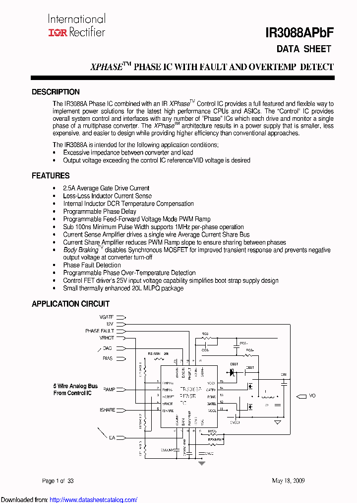 IR3088AMPBF_8924914.PDF Datasheet