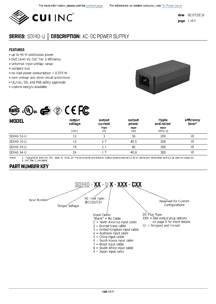 SDI40-15-U_8926661.PDF Datasheet