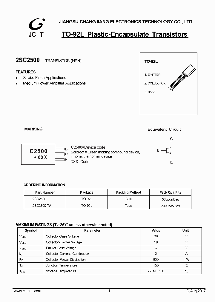 2SC2500_8927837.PDF Datasheet