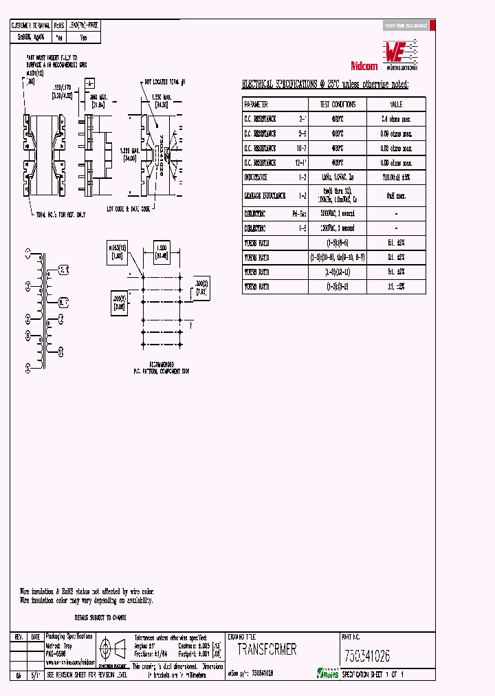 750341026_8929930.PDF Datasheet