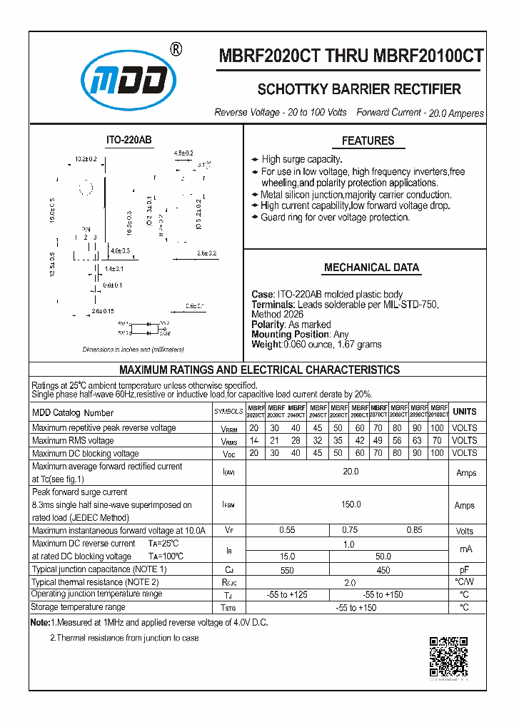 MBRF2090CT_8931292.PDF Datasheet