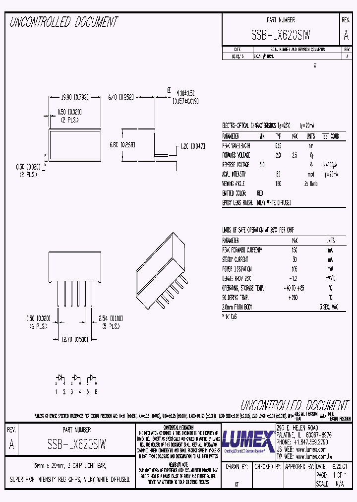 SSB-LX620SIW_8931829.PDF Datasheet