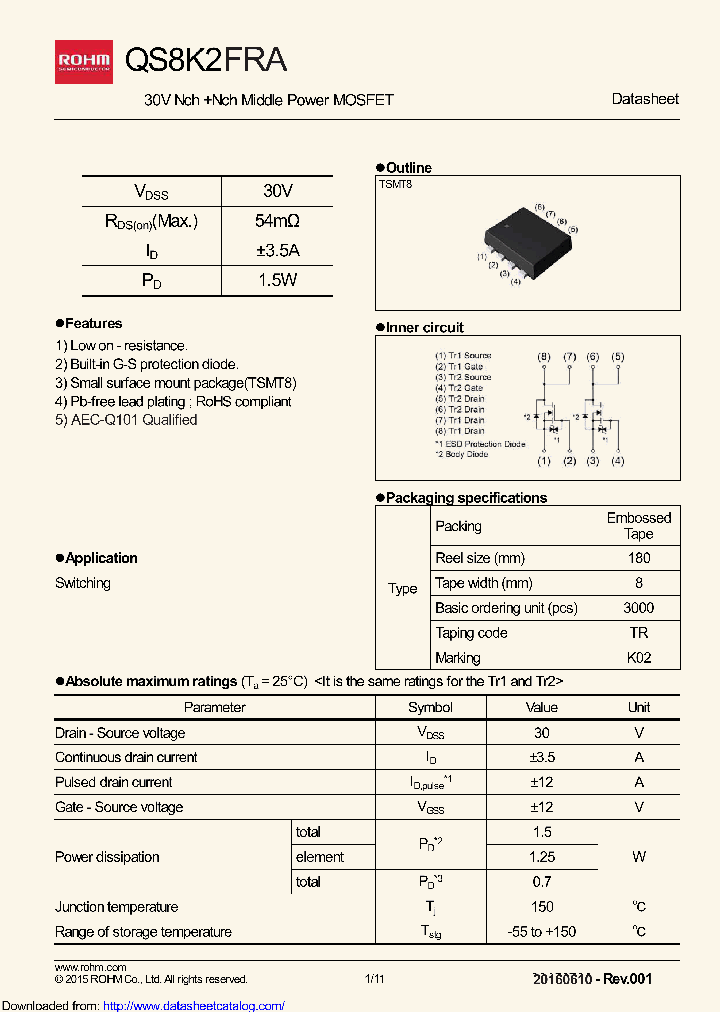 QS8K2FRA_8931857.PDF Datasheet