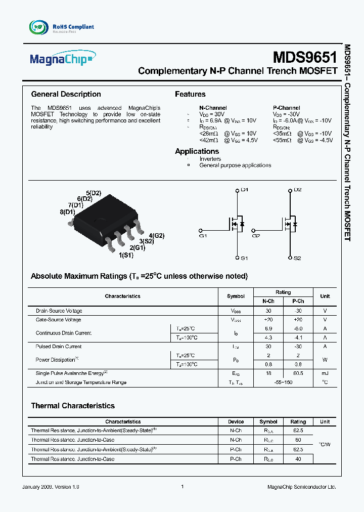 MDS9651URH_8932409.PDF Datasheet