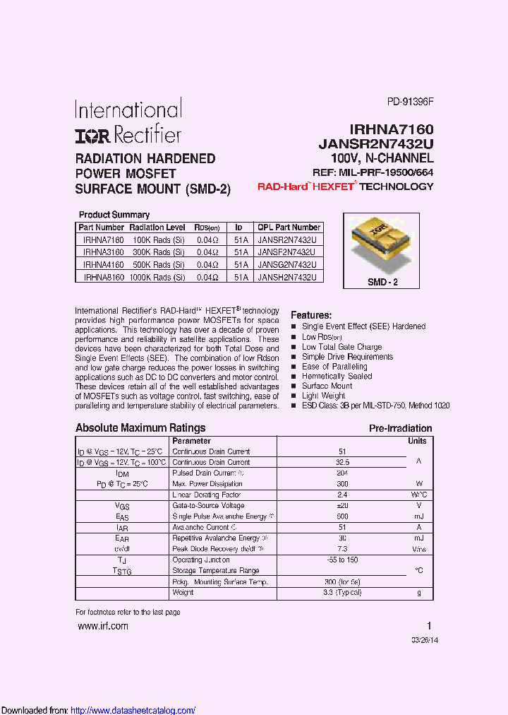 IRHNA3160_8937577.PDF Datasheet