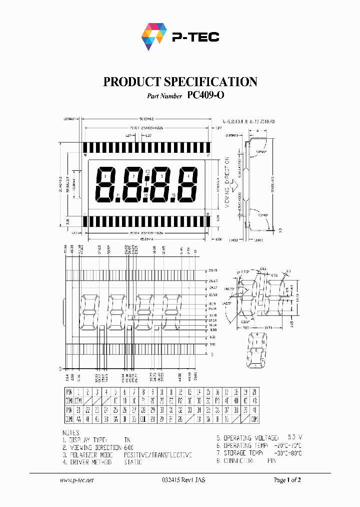 PC409-O_8938322.PDF Datasheet