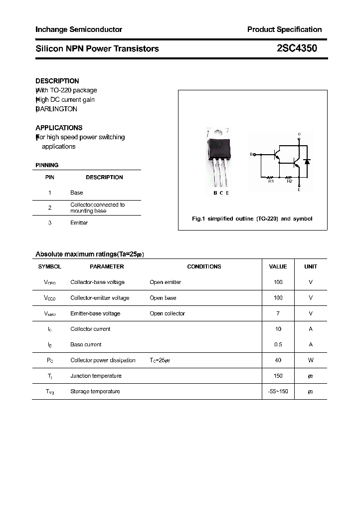 2SC4350_8938628.PDF Datasheet