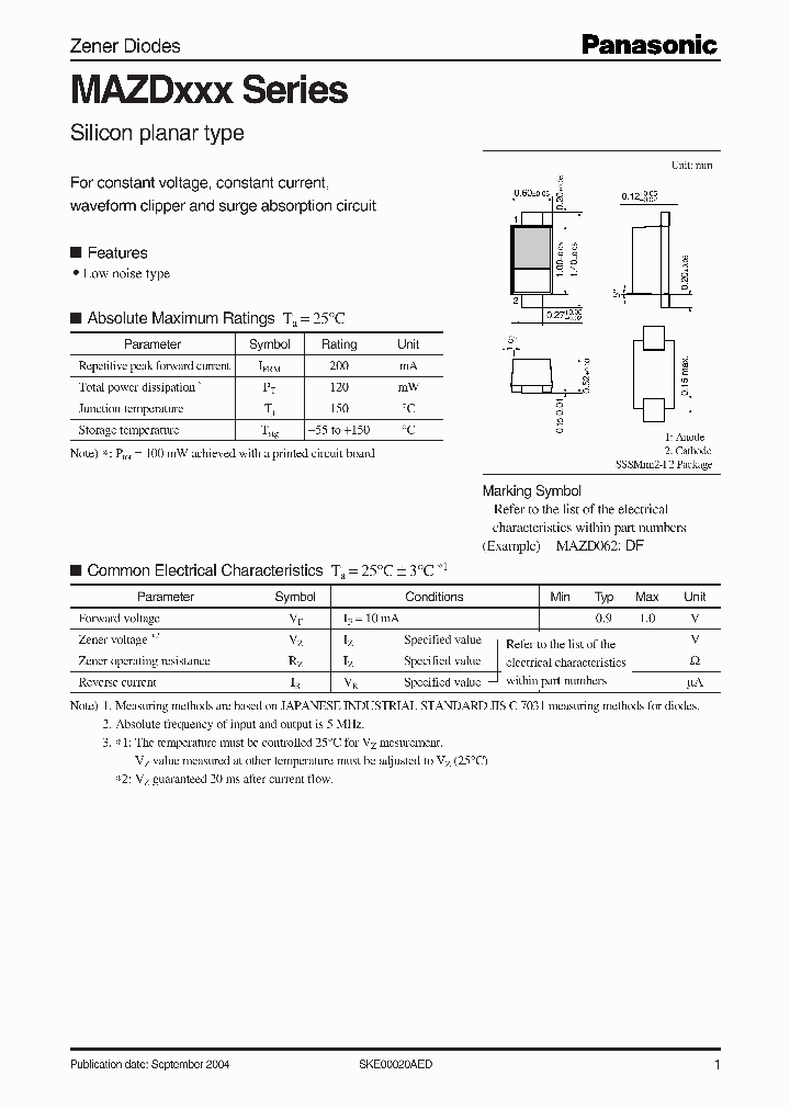 MAZD024_8939940.PDF Datasheet