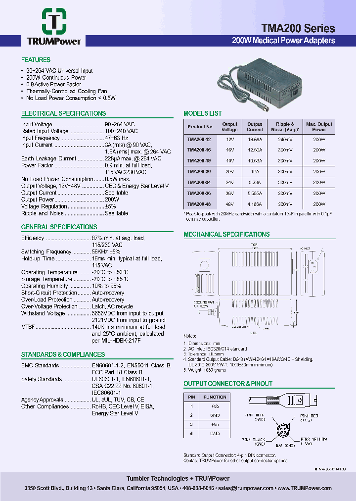 TMA200_8943620.PDF Datasheet