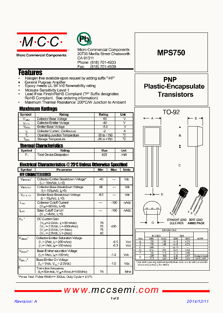 MPS750_8955794.PDF Datasheet