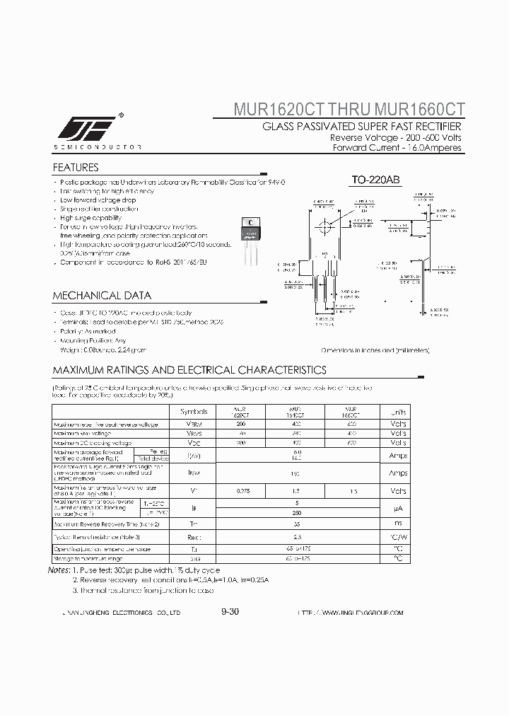 MUR1635CT_8957891.PDF Datasheet