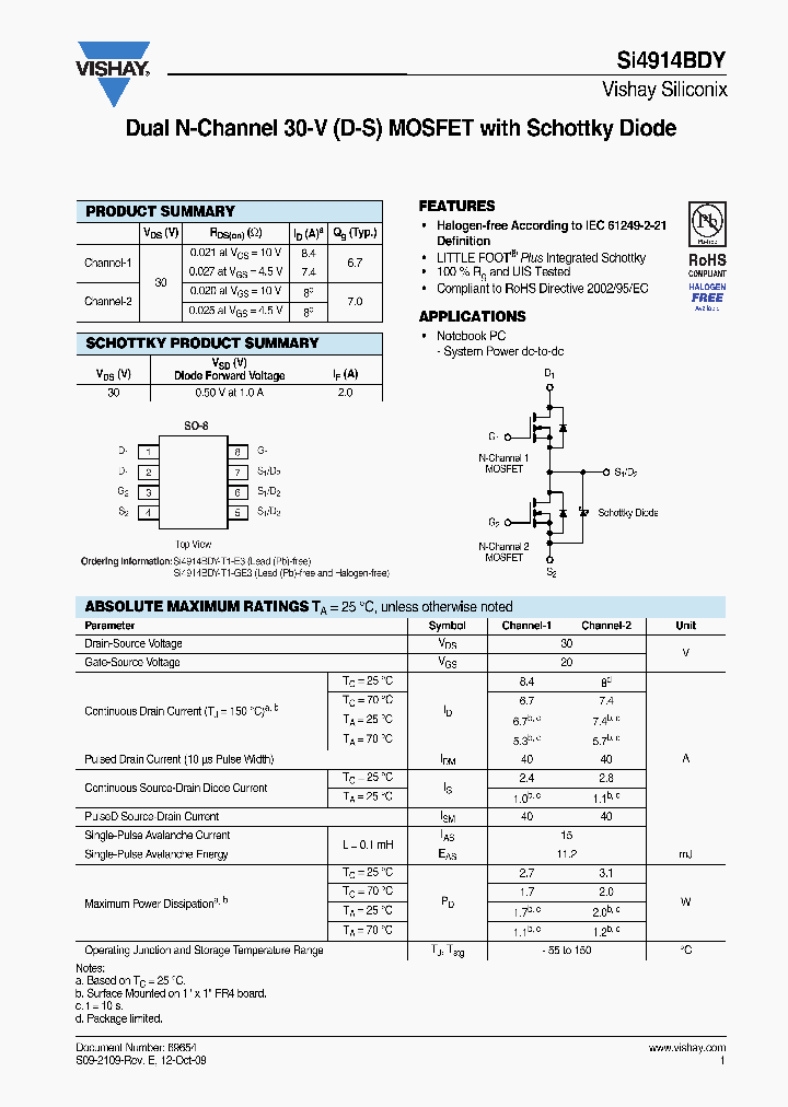 SI4914BDY_8957933.PDF Datasheet