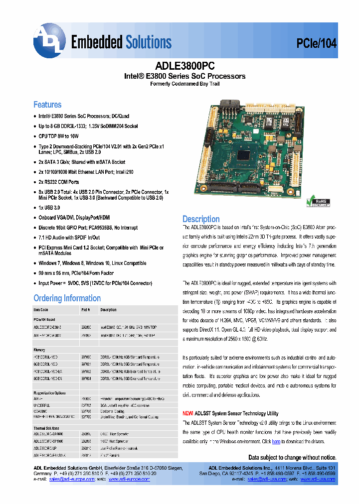 ADLE3800PC_8959266.PDF Datasheet