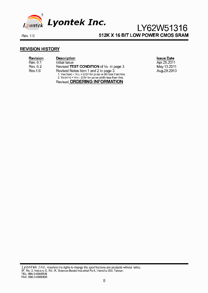 LY62W51316LL-55LLI_8959846.PDF Datasheet