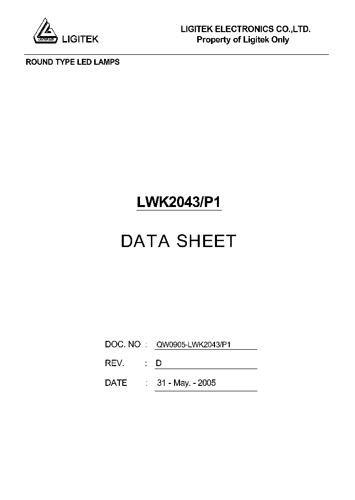 LWK2043-P1_8960676.PDF Datasheet