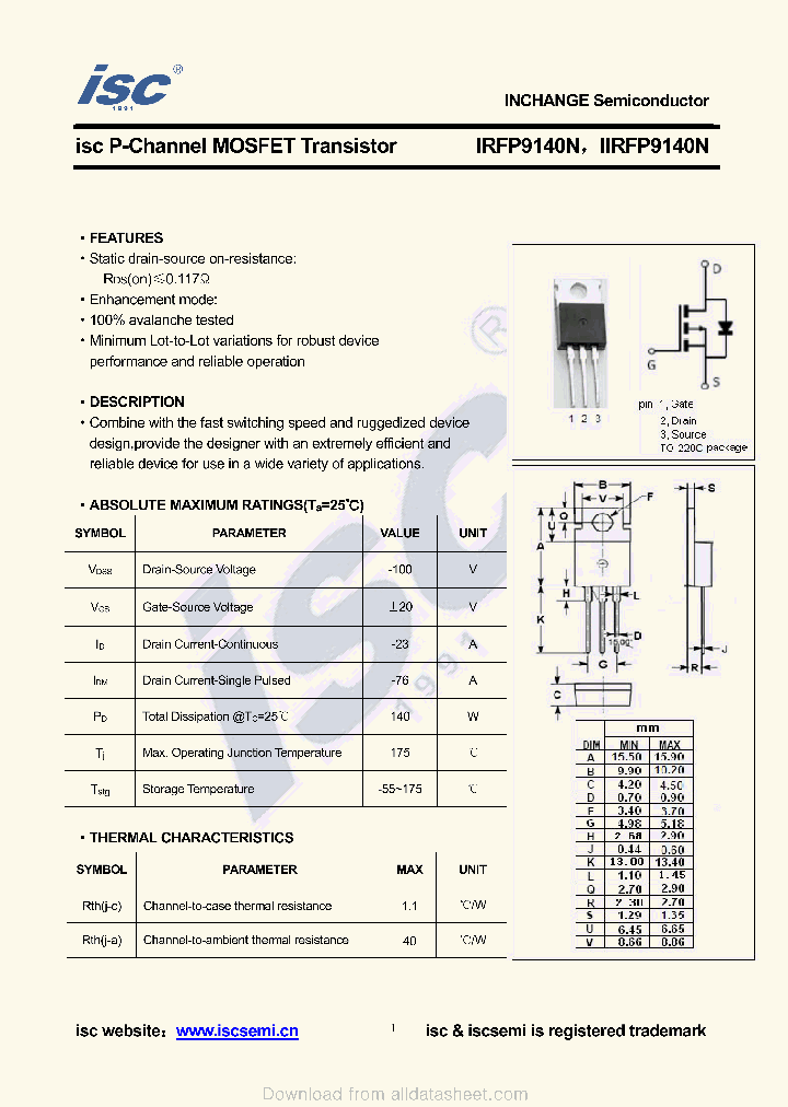 IIRFP9140N_8963994.PDF Datasheet