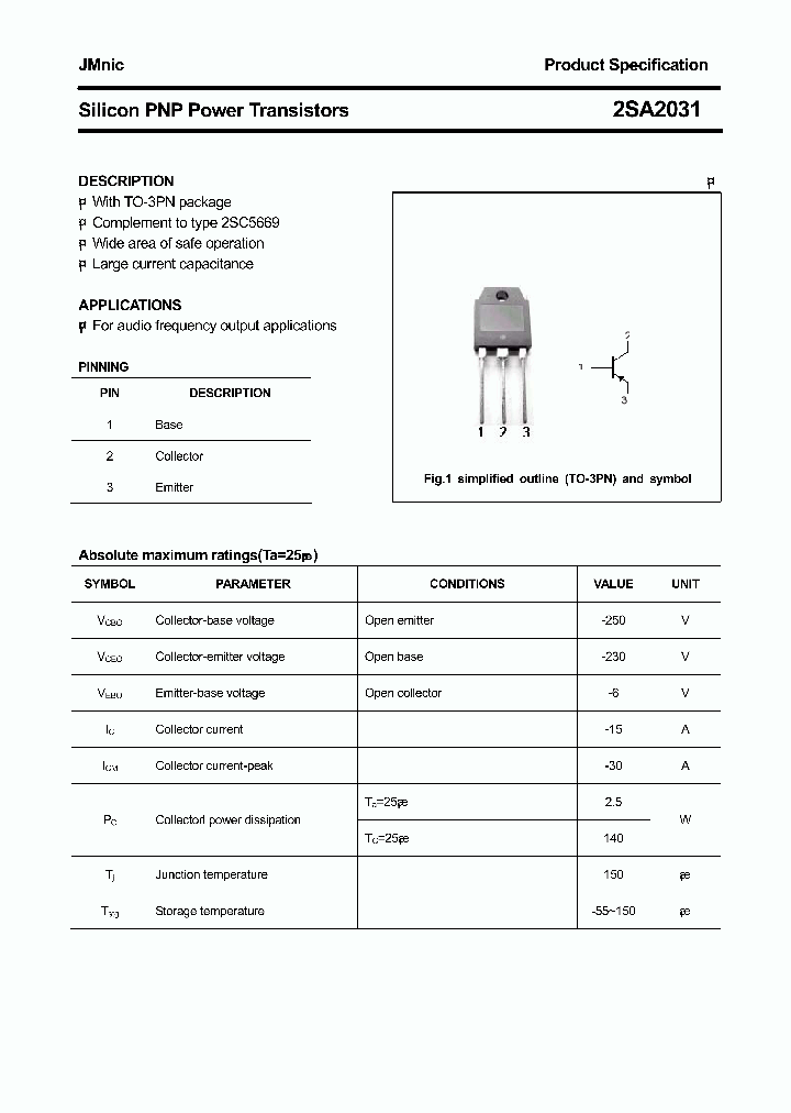 2SA2031-15_8966009.PDF Datasheet