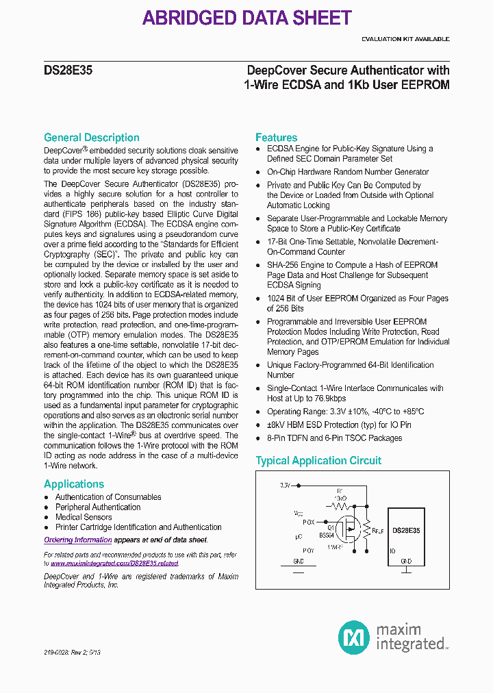 DS28E35_8966850.PDF Datasheet