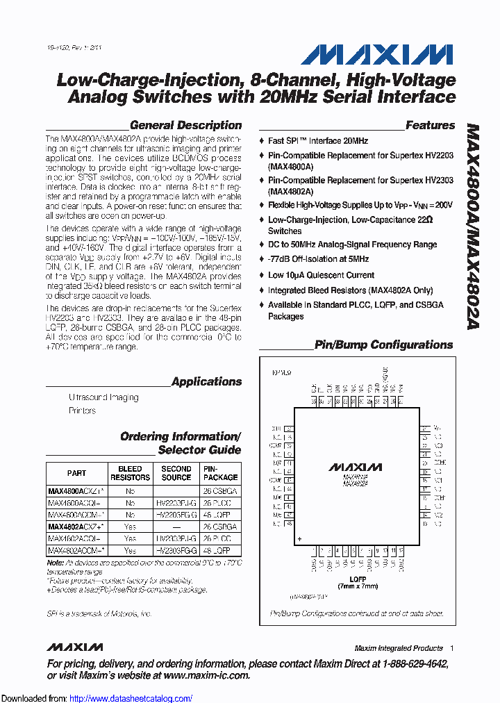 MAX4800ACQI_8971552.PDF Datasheet