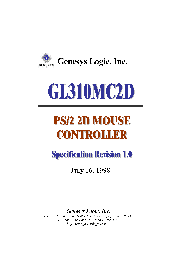 GL310MC2D_8972214.PDF Datasheet