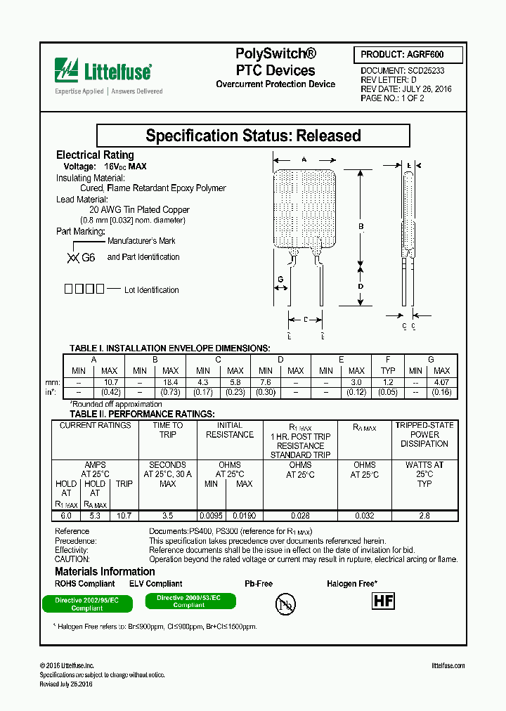 AGRF600_8975414.PDF Datasheet