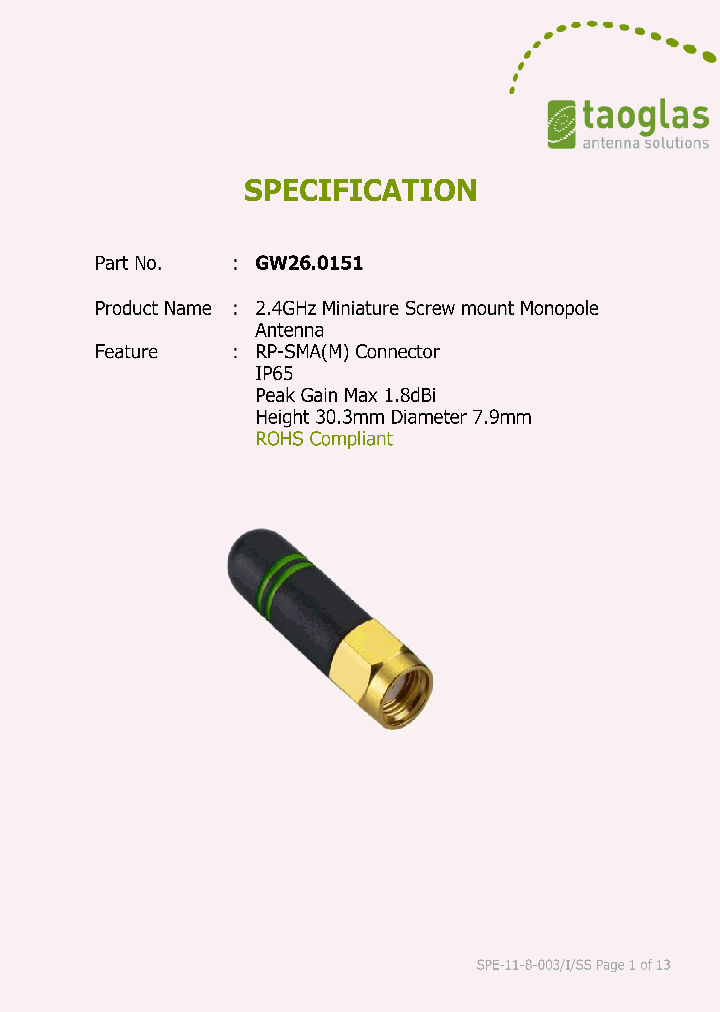 GW260151_8977070.PDF Datasheet