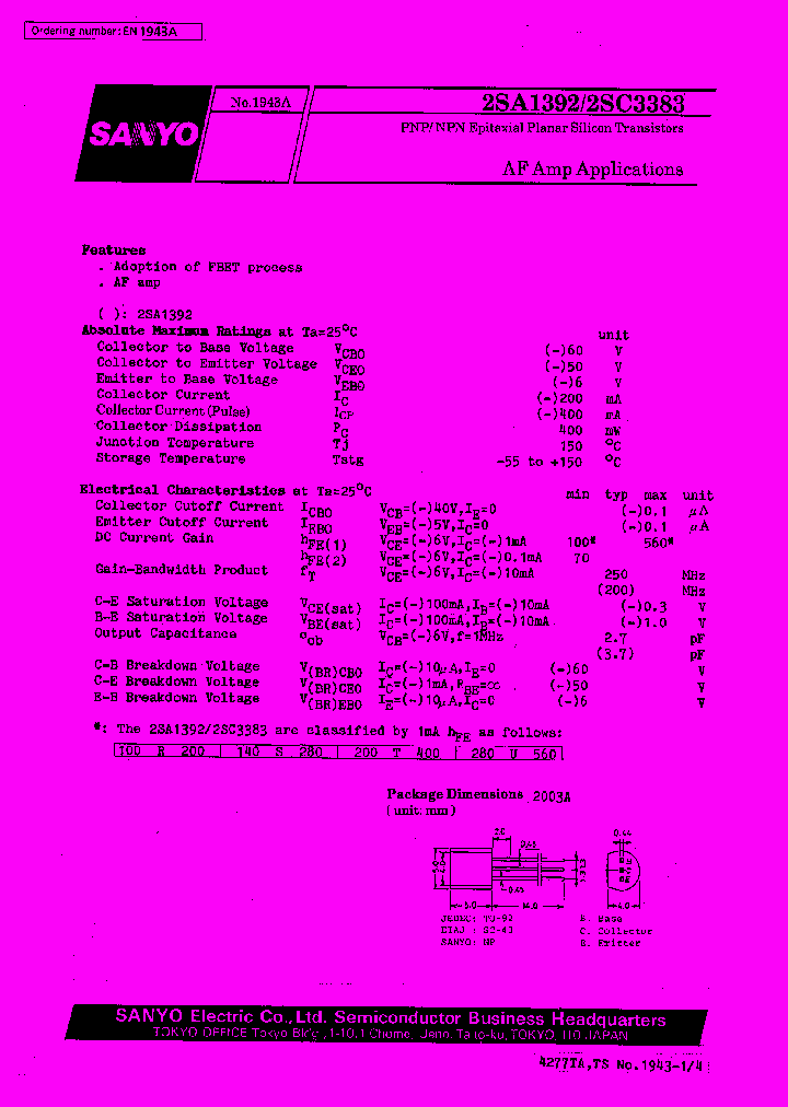 2SA1392_8978764.PDF Datasheet